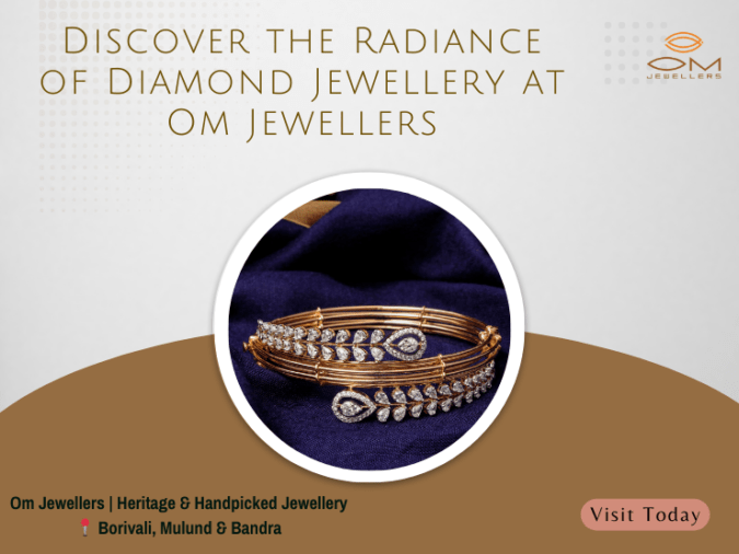 Discover the Radiance of Diamond Jewellery at Om Jewellers