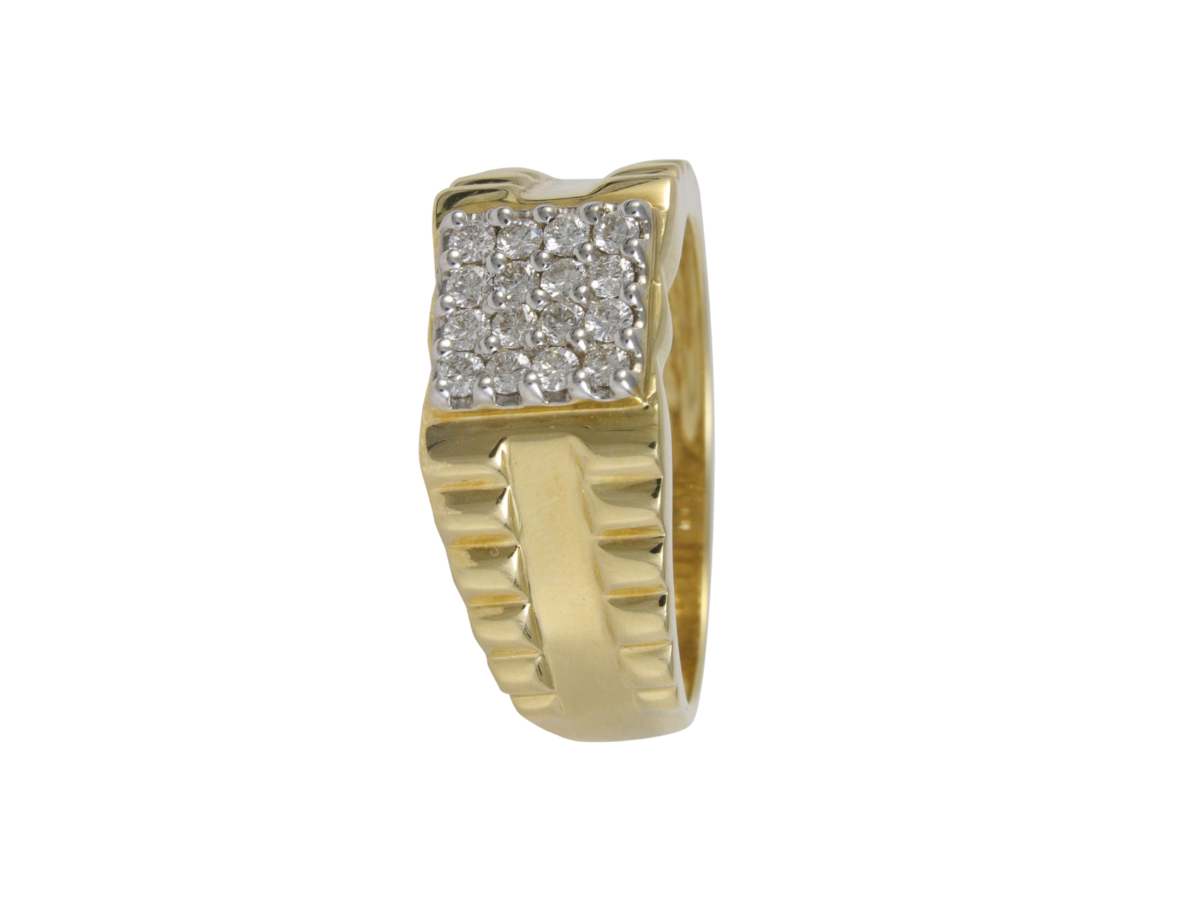 9 Diamond Platinum Ring for Men JL PT 940 – Jewelove.US