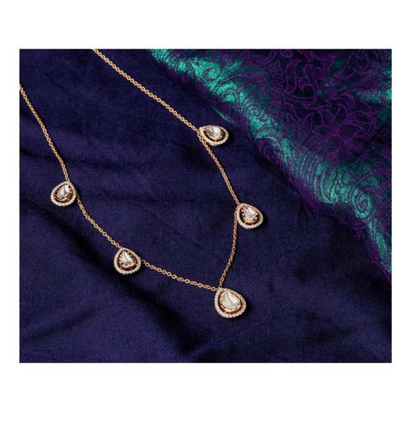 Om Jewellers - Diamond Pendant Set