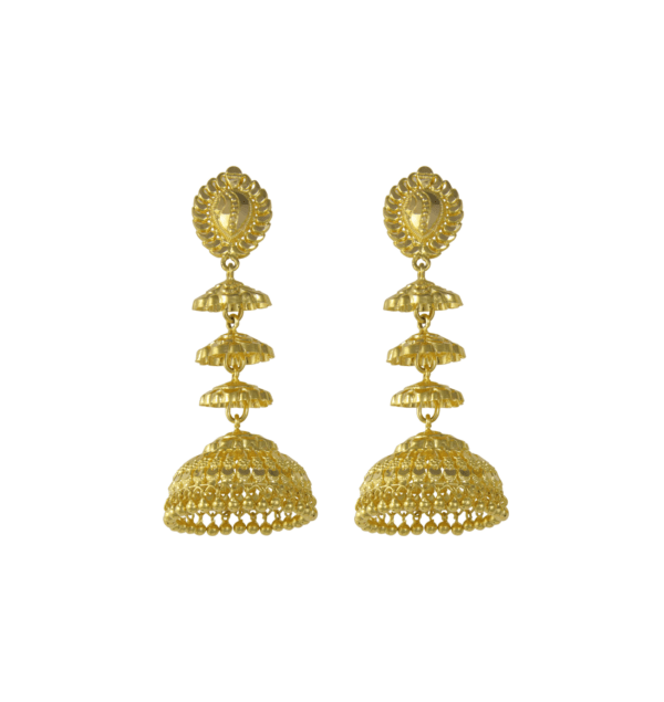 Gold earrings -95